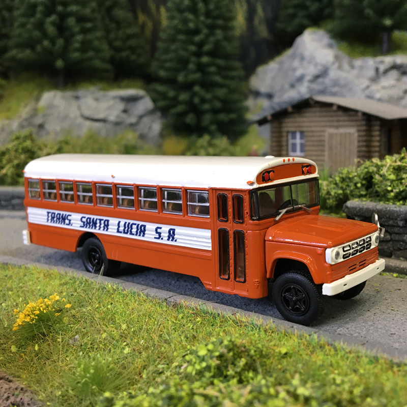 Bus, Dodge S 600, Trans Santa Lucia, 1970 - BREKINA 61337 - HO 1/87