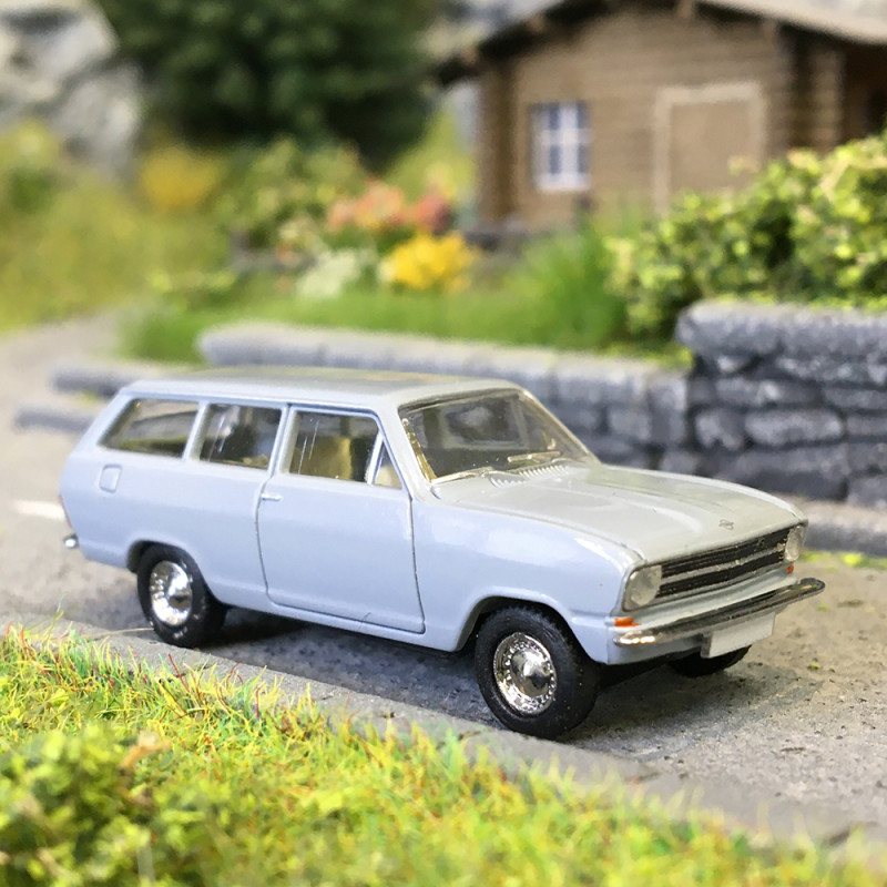 Opel Kadett B Caravan, gris, 1965 - BREKINA 20440 - HO 1/87