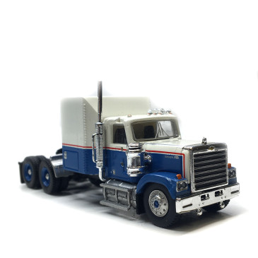 Tracteur, Chevrolet Bison, blanc, bleu, 1980 - BREKINA 85781 - HO 1/87