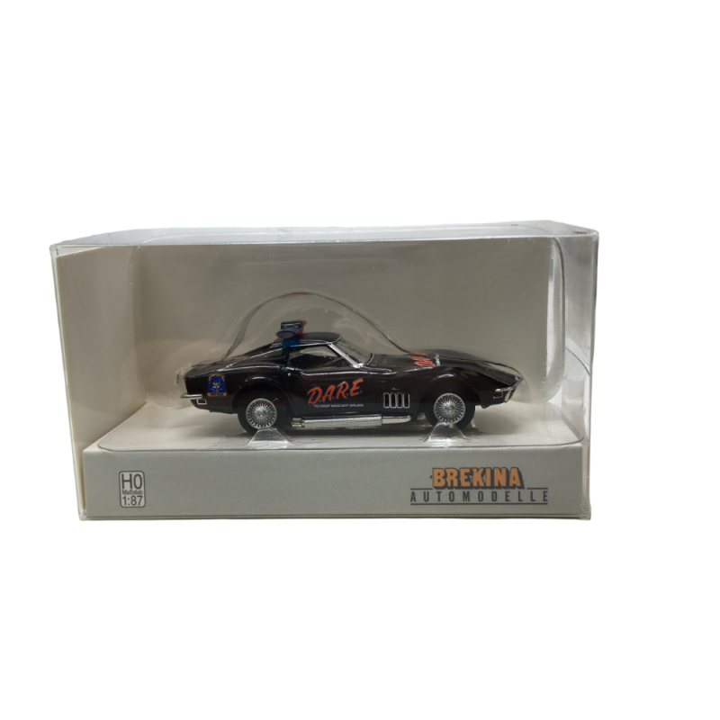 Chevrolet Corvette C3, coupé, D.A.R.E, 1967 - BREKINA 19986 - HO 1/87