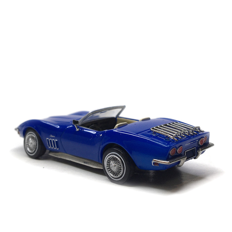 Chevrolet Corvette C3, coupé, bleu, 1968 - BREKINA 19992 - HO 1/87