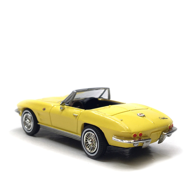 Chevrolet Corvette C2, cabriolet, jaune, 1963 - BREKINA 18030 - HO 1/87