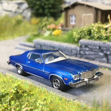 Ford Gran Torino, bleu, 1976 - BREKINA 19736 - HO 1/87