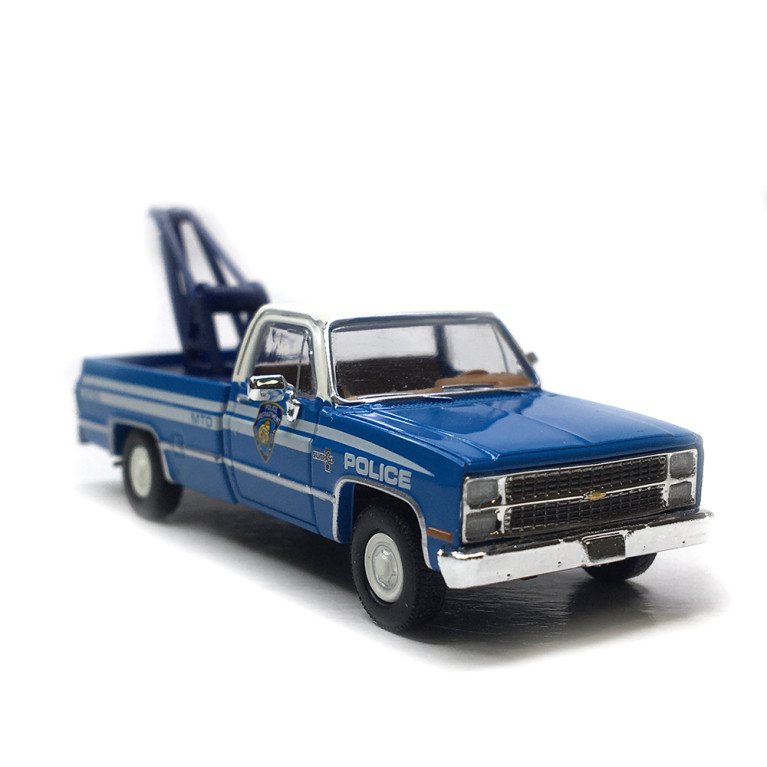 Chevrolet C10, dépanneuse, NYPD, 1981 - BREKINA 19672 - HO 1/87