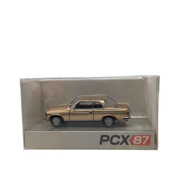 Mercedes Benz C123, coupé, gold, 1977 - PCX 870797 - HO 1/87