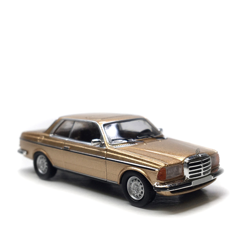 Mercedes Benz C123, coupé, gold, 1977 - PCX 870797 - HO 1/87