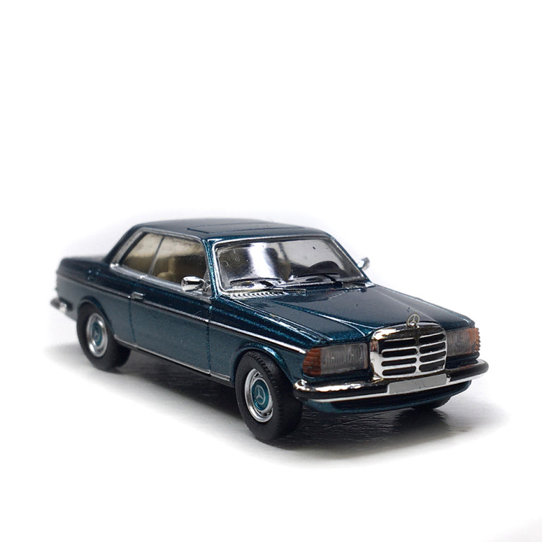 Mercedes Benz C123, coupé, vert, 1977 - PCX 870799 - HO 1/87