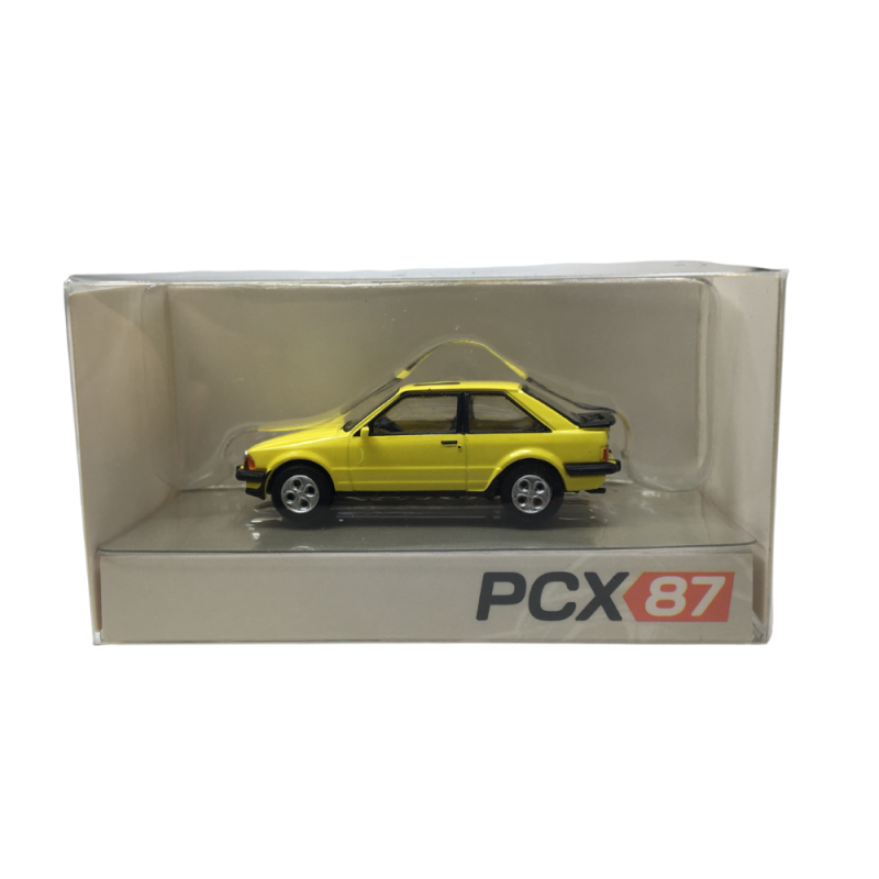Ford Escort XR3, jaune, 1982  - PCX 870788 - HO 1/87