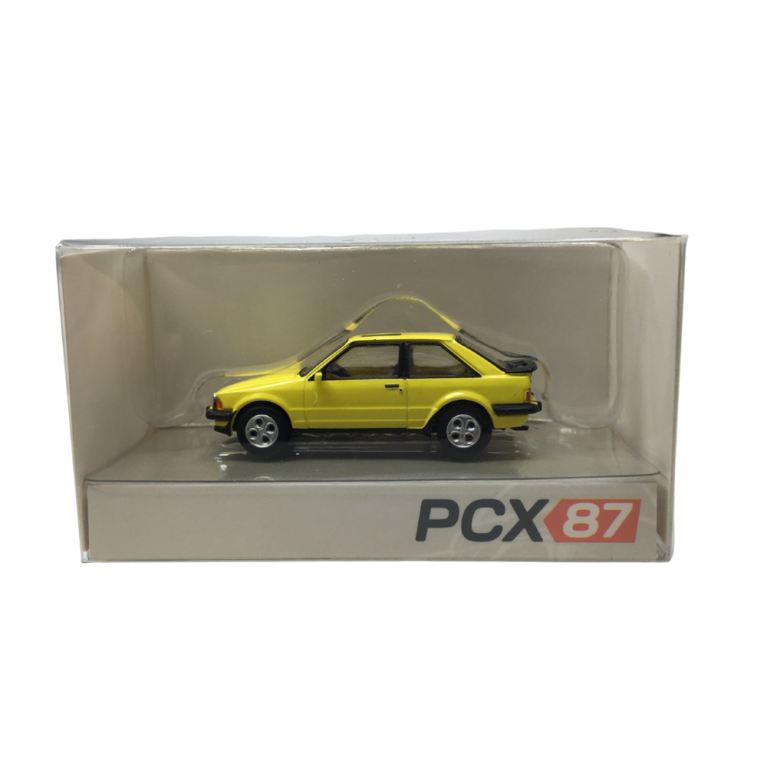 Ford Escort XR3, jaune, 1982  - PCX 870788 - HO 1/87