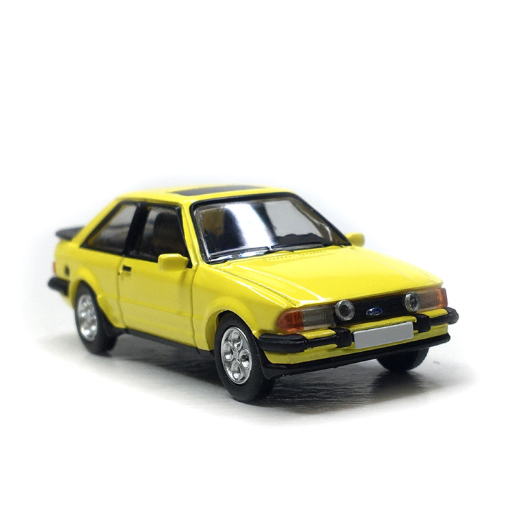 Ford Escort XR3, jaune, 1982  - PCX 870788 - HO 1/87