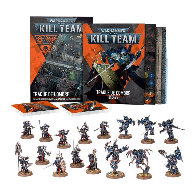 Warhammer 40 000, Kill Team, Traque de l'ombre, Foi contre hérésie dans les ténèbres extraterrestres - WARHAMMER 102-66