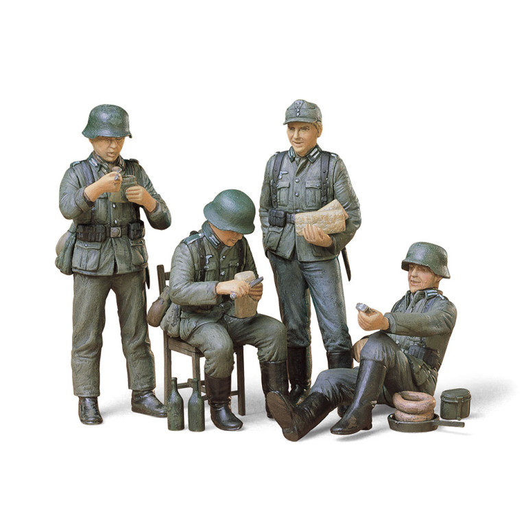 Soldats allemands au repos - TAMIYA 35129 - 1/35
