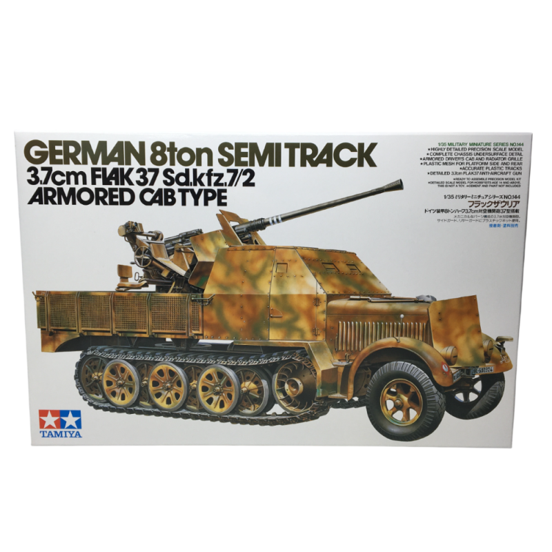 Semi-chenillée de 8 tonnes, SD.KFZ. 7/2 - TAMIYA 35144 - 1/35