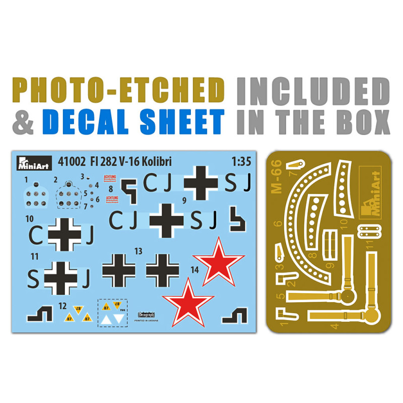 FI 282 V-16, Kolibri - MiniArt 41002- 1/35