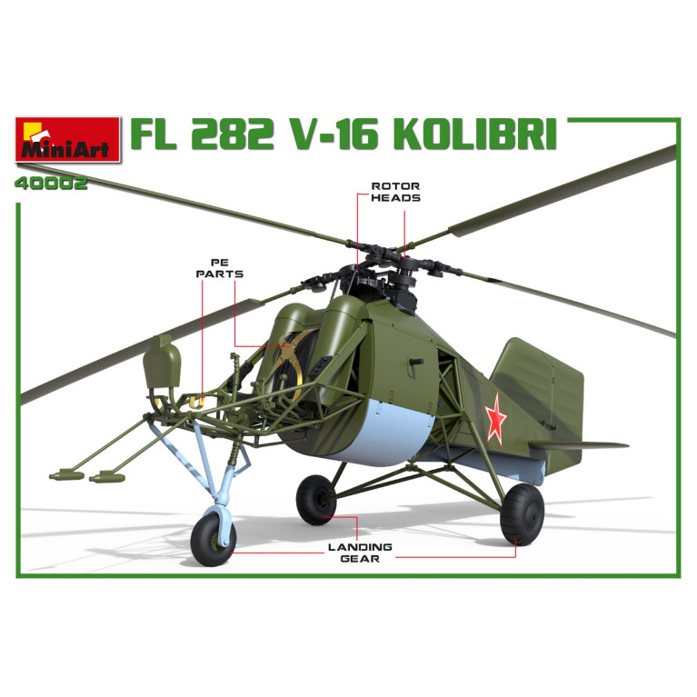 FI 282 V-16, Kolibri - MiniArt 41002- 1/35