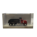 Camion-benne, Peterbilt 359, rouge, gris, 1973 - BREKINA 86290 - HO 1/87