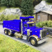 Camion-benne, Peterbilt 359, Force cooperation, 1973 - BREKINA 86292 - HO 1/87