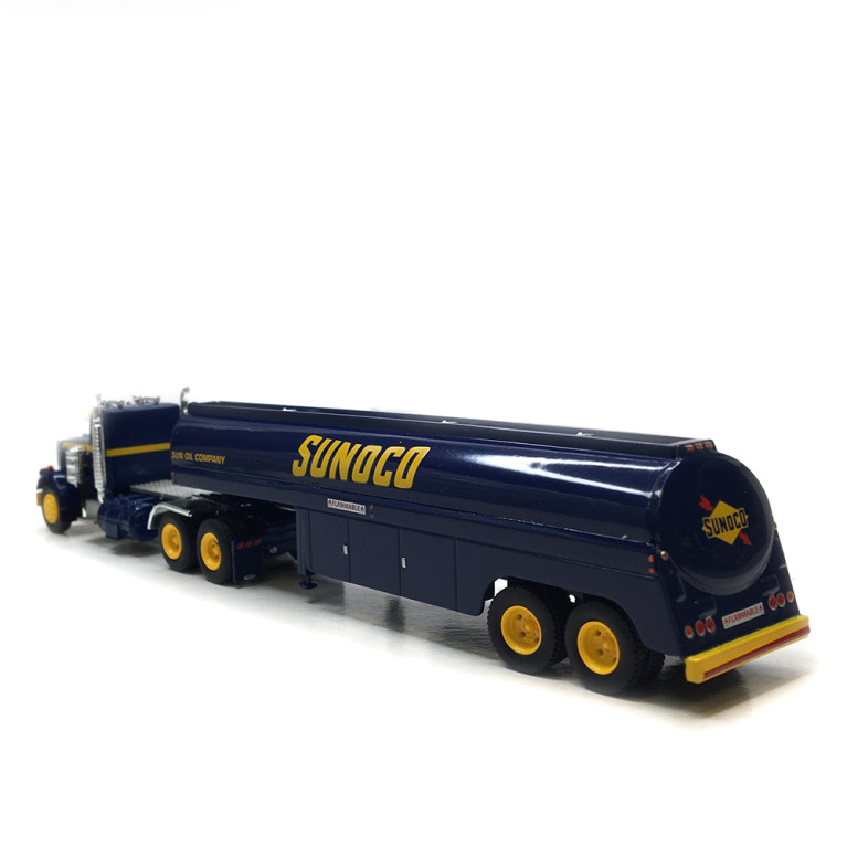 Semi-remorque citerne, Peterbilt 359, SUNOCO, 1973 - BREKINA 86296 - HO 1/87