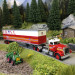 Semi-remorque tôlé, Peterbilt 359, FDNY, 1973 - BREKINA 85722 - HO 1/87