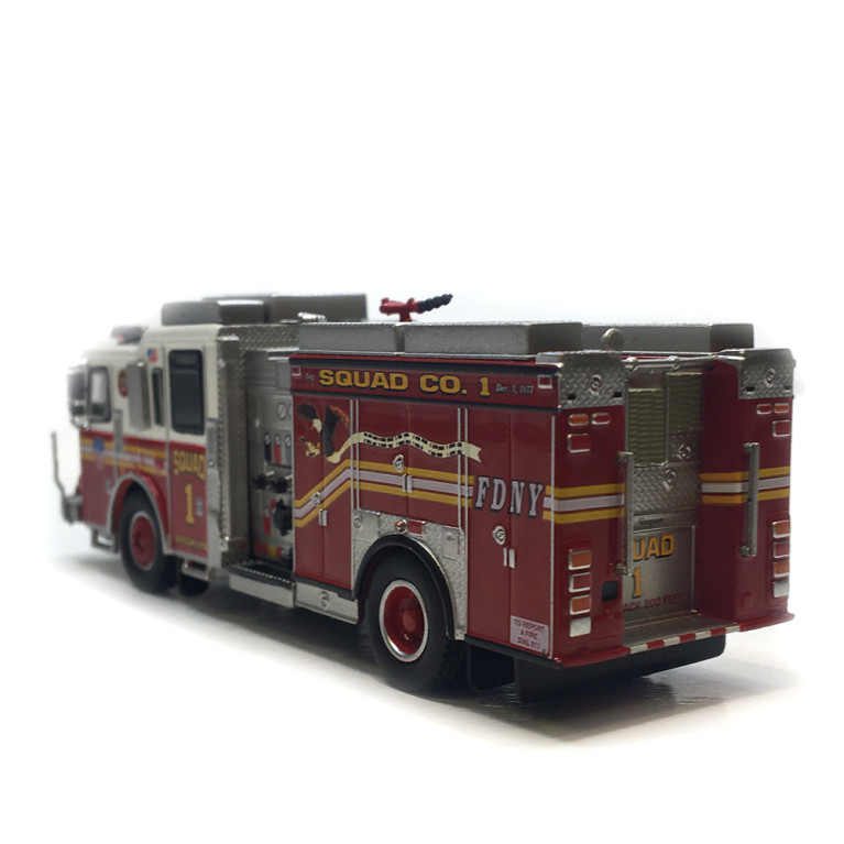 Seagrave attacker, 2013, FDNY, Squad 1, Brooklyn - PCX 870840 - HO 1/87