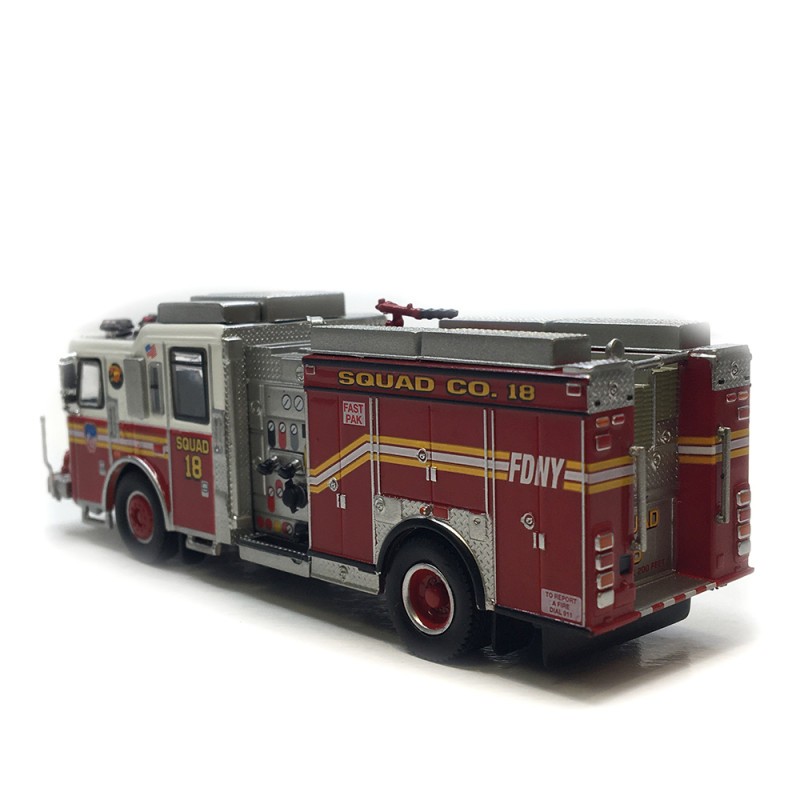 Seagrave attacker, 2013, FDNY, Squad 18, Manhattan - PCX 870841 - HO 1/87