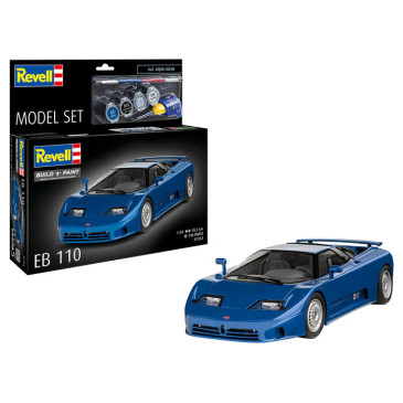 Coffret model set, Bugatti, EB110 - REVELL 67353 - 1/24
