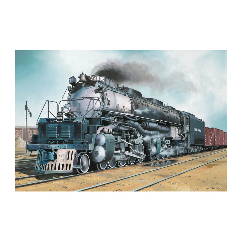 Coffret model set, Big Boy locomotive - REVELL 62165 - 1/87