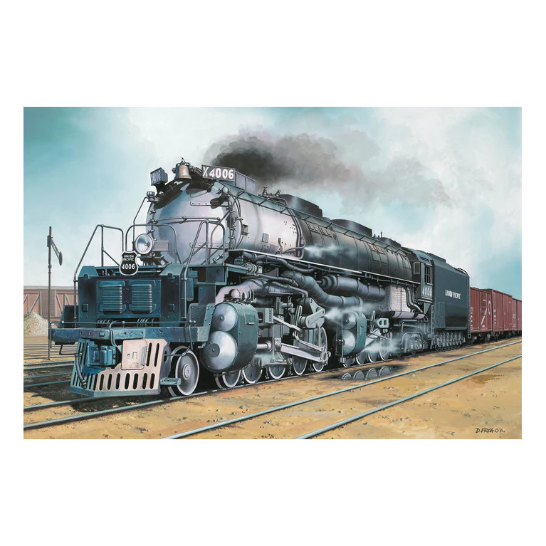 Coffret model set, Big Boy locomotive - REVELL 62165 - 1/87