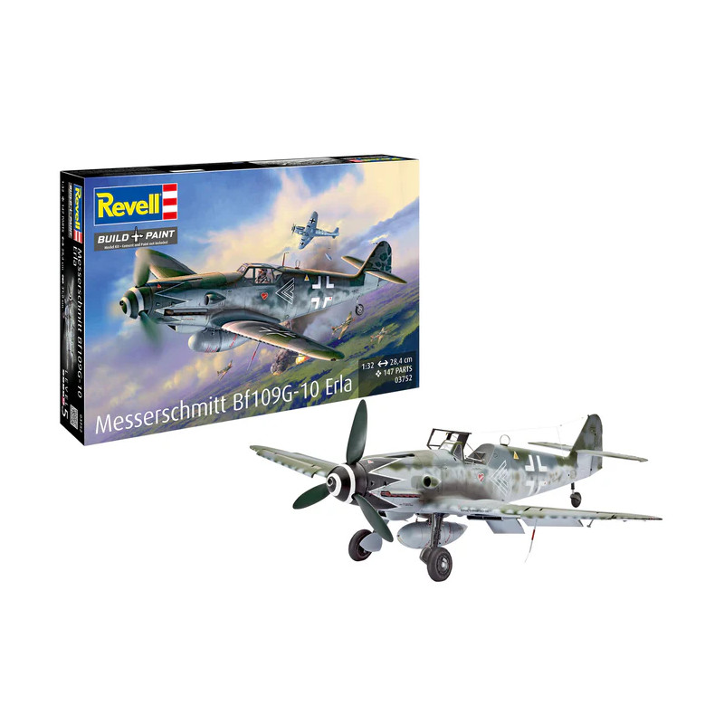 Messerschmitt BF109G-10, Erla - REVELL 03752 - 1/32