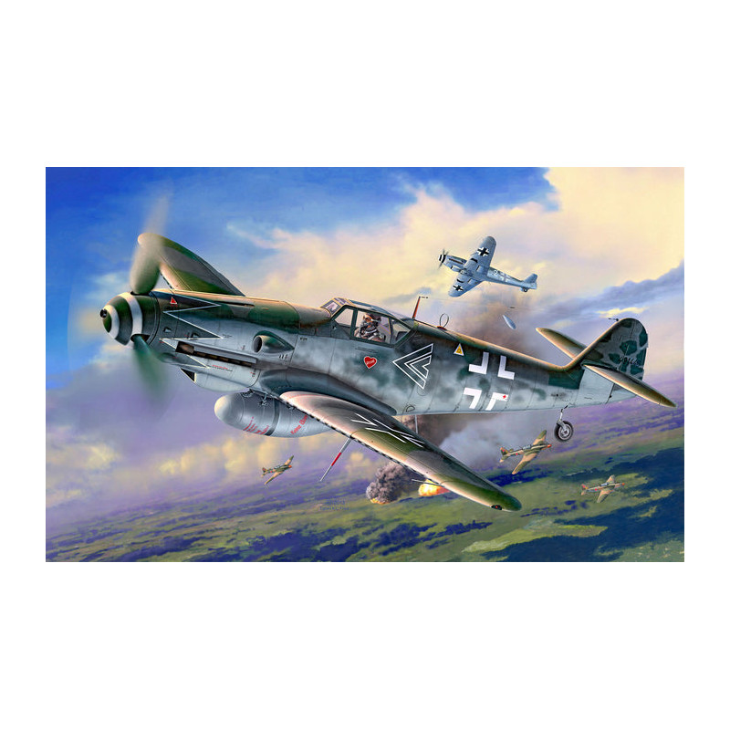 Messerschmitt BF109G-10, Erla - REVELL 03752 - 1/32