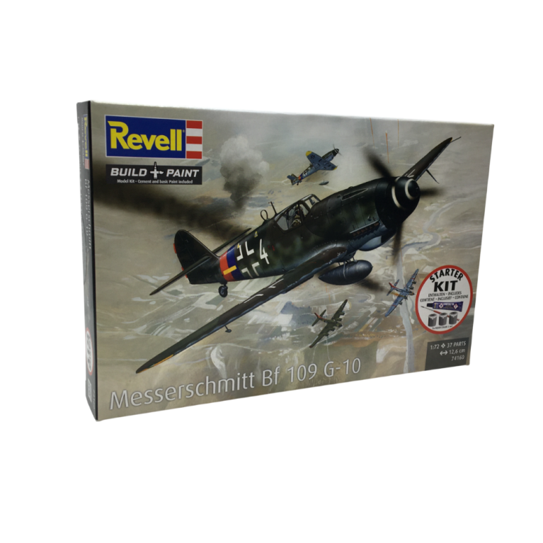 Kit de démarrage, Messerschmitt BF109G-10 - REVELL 74160 - 1/72