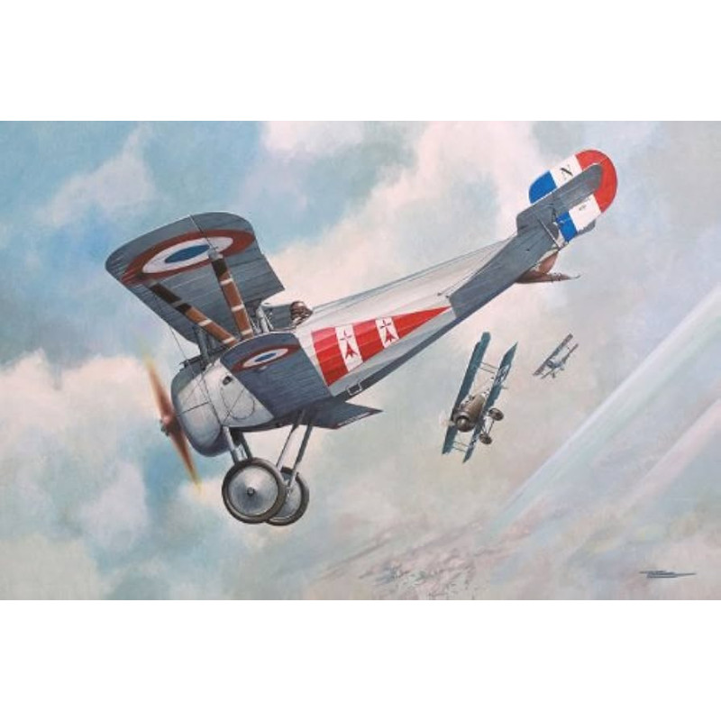 Roden 059 Kit Maquette Avion Nieuport 24 – Modèle Plastique à Assembler Et Peindre