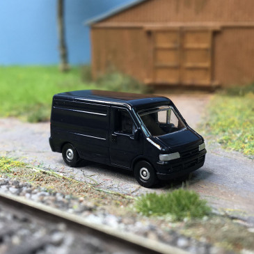 Fiat ducato II transporteur, bleu foncé, 1994 - Starline Models 61211 - N 1/160