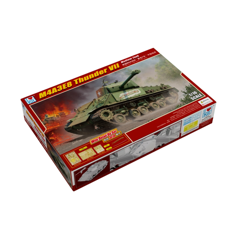 Char moyen, M4A3E8, Thunder VII - I LOVE Kit 61621 - 1/16