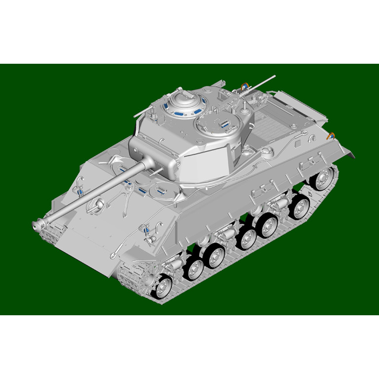 Char moyen, M4A3E8, Thunder VII - I LOVE Kit 61621 - 1/16