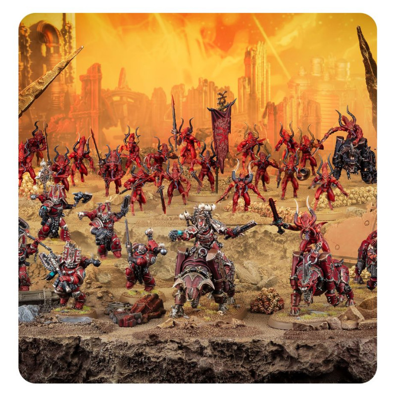 Warhammer 40 000, Bataillon de World Eater, Démoniaux de Khorne - WARHAMMER 67-07
