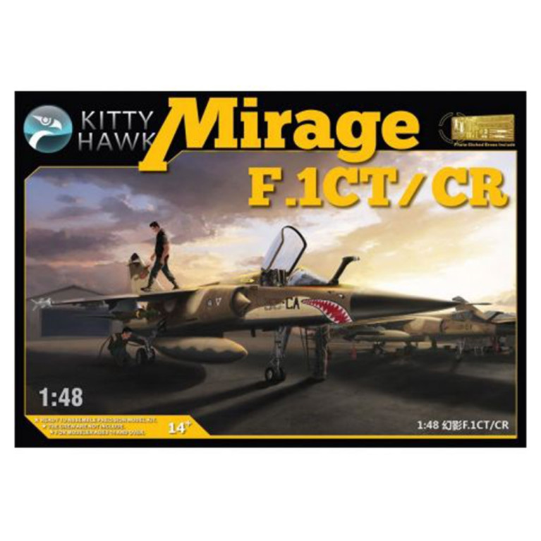 Avion Mirage F-1CT/CR - KITTY HAWK 80111 - 1/48