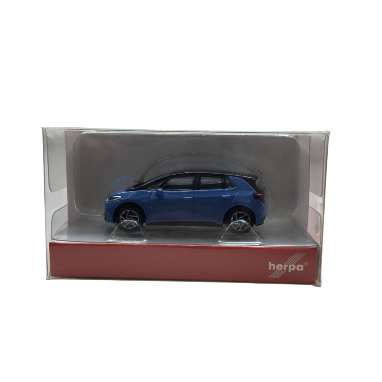 Volkswagen, ID.3, bleu, 2019 - HERPA 421126-002 - HO 1/87