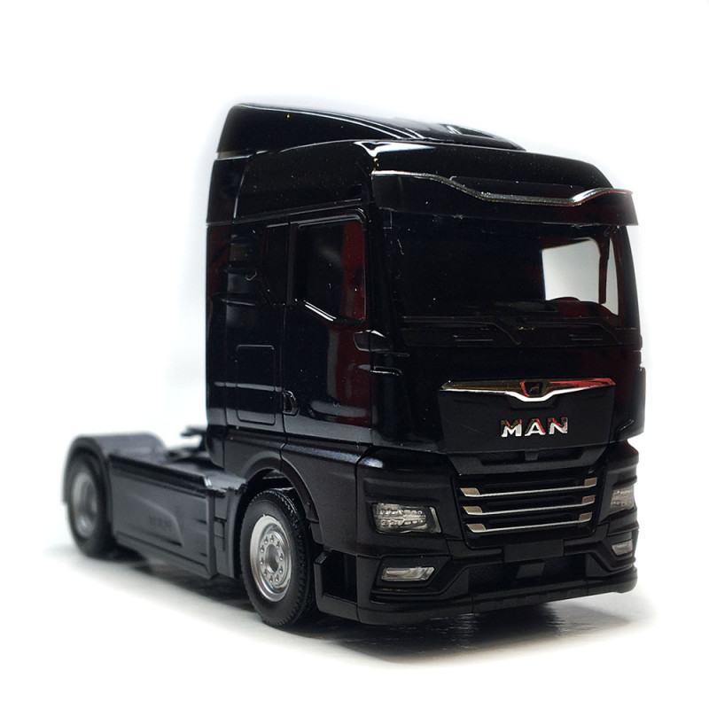Tracteur, MAN eTGX GM, noir - HERPA 320245 - HO 1/87