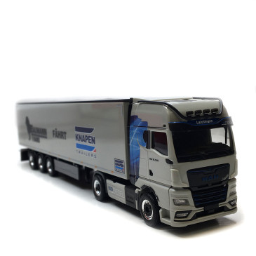 Camion semi-remorque, MAN TGX GX, Baumann, Knapen - HERPA 320085 - HO 1/87