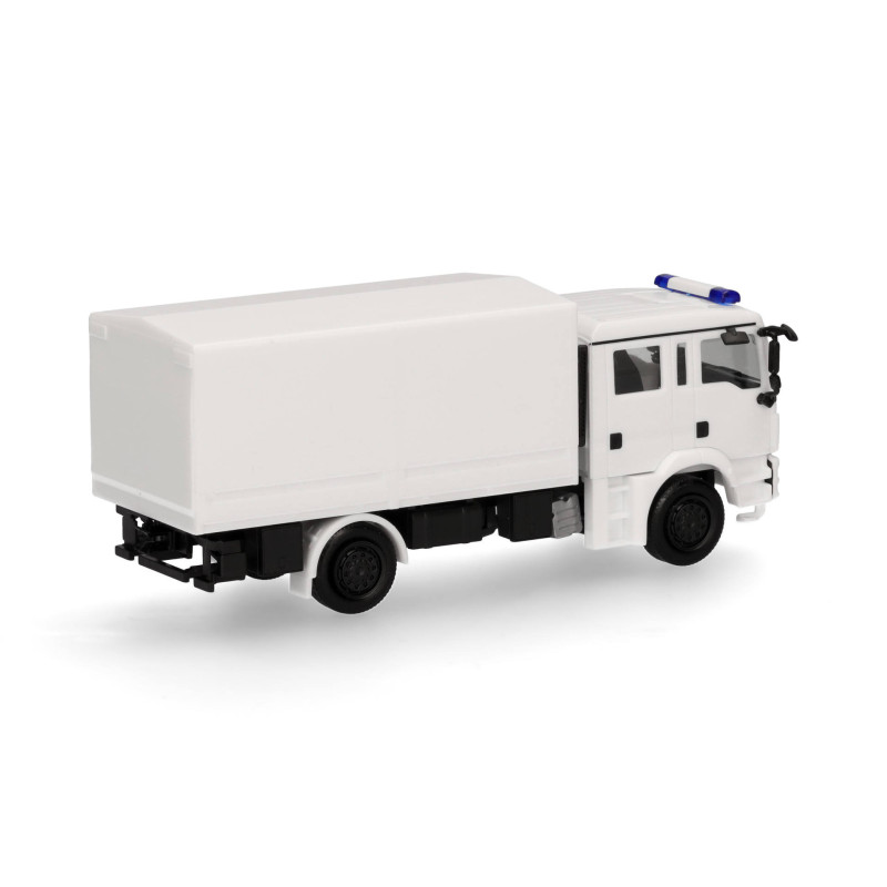 MiniKit: MAN, TGM (MzKW), véhicule polyvalent, blanc - Herpa 014168 - HO 1/87