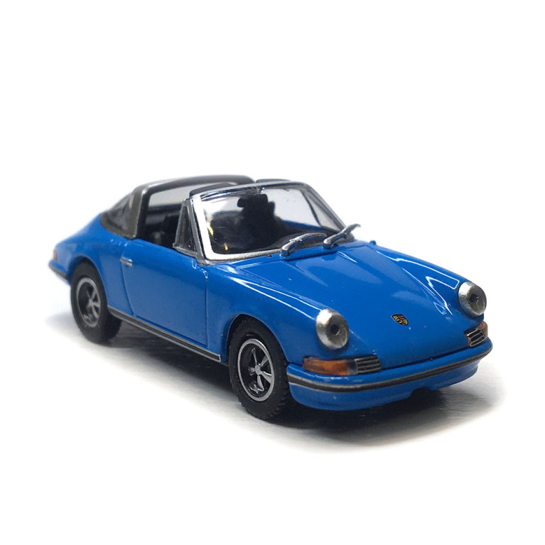Porsche 911 Targa, bleu, 1972 - Minichamps 870064562 - 1/87