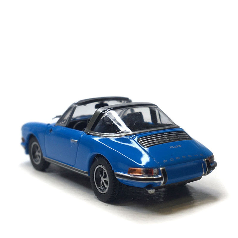 Porsche 911 Targa, bleu, 1972 - Minichamps 870064562 - 1/87