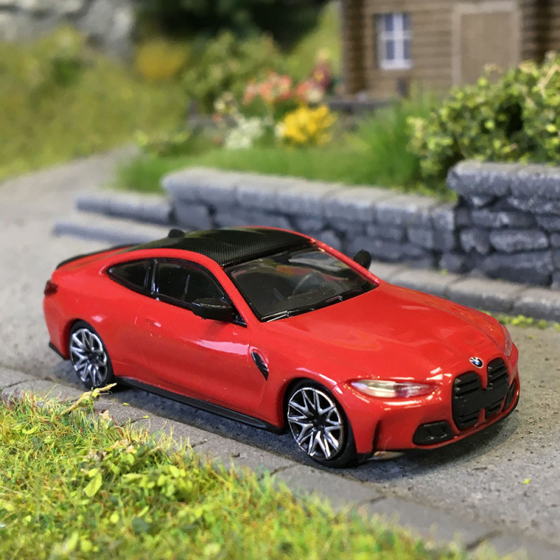 BMW M4, rouge, 2020 - Minichamps 870023021 - 1/87