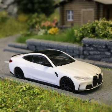 BMW M4, blanc, 2020 - Minichamps 870023022 - 1/87