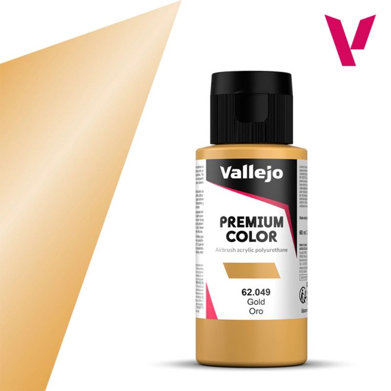 Or - 60ml Metallic Premium Color - VALLEJO 62.049