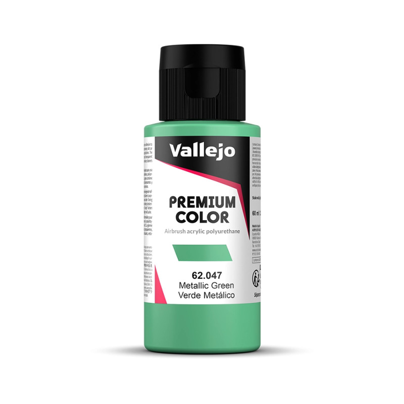 Vert Métallisé - 60ml Metallic Premium Color - VALLEJO 62.047