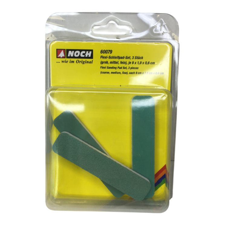 Ensemble de 3 disques de ponçage flexibles - NOCH 60079