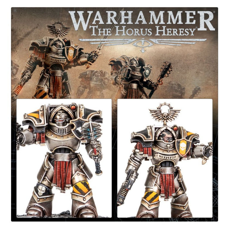 Warhammer The Horus Heresy, Legiones Astartes, Terminators Cataphractii, chargeurs Volkites, masses énergie - WARHAMMER 31-144