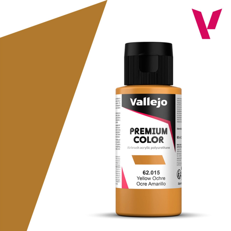 Ocre Jaune - 60ml Opaque Premium Color - VALLEJO 62.015